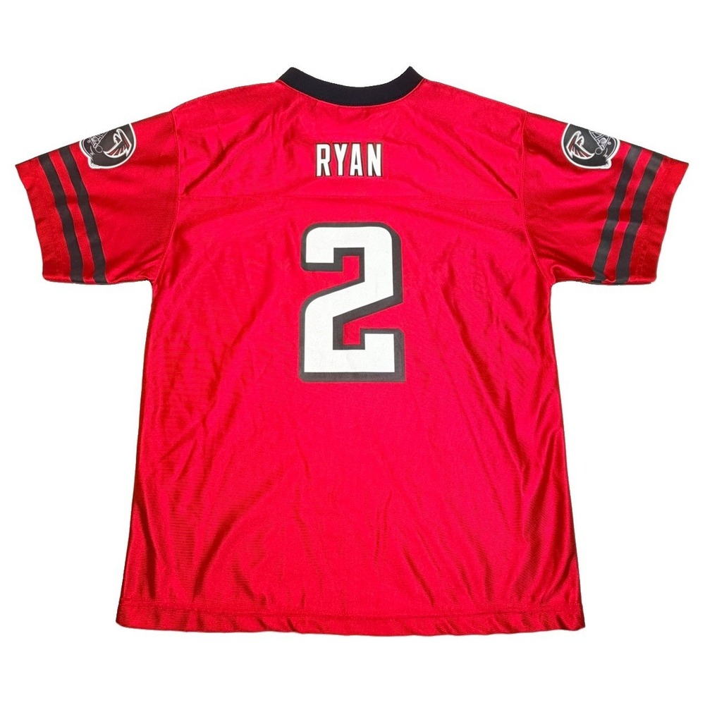 NFL Team Apparel Matt Ryan #2 Atlanta Falcons Youth XL 18-20 Red Jersey